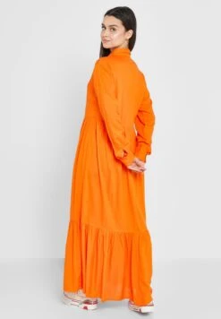 Monki Button Detail Tiered Dress -Silk Bloom Dresses Store 2 zoom desktop 975