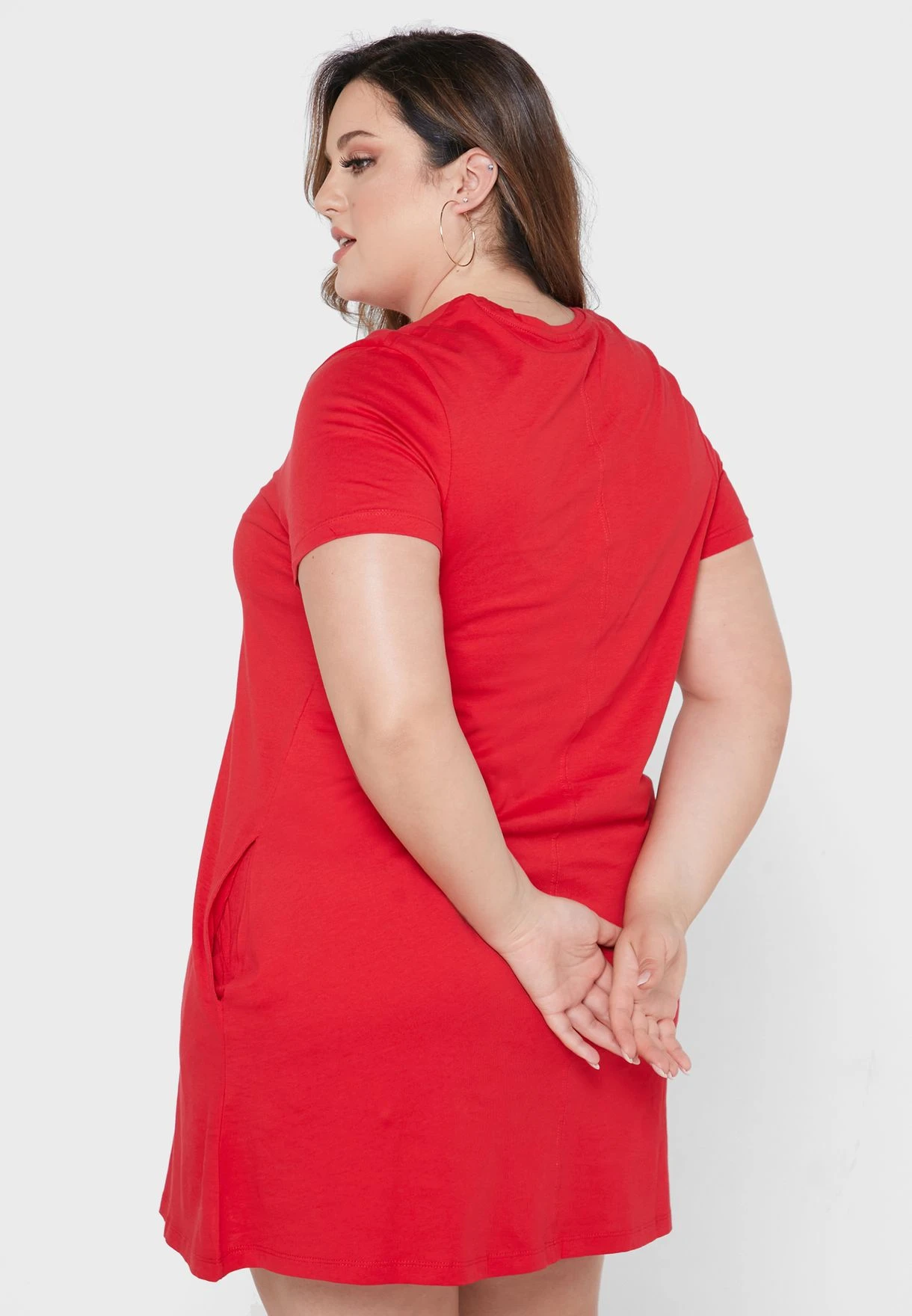 ONLY CARMAKOMA Crew Neck Knitted Dress 2 ONLY CARMAKOMA Crew Neck Knitted Dress - Image 2