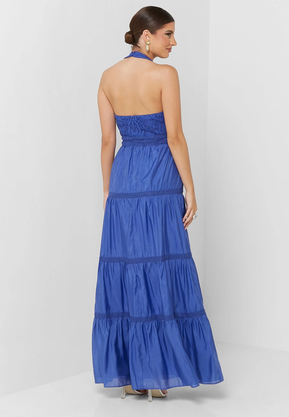 Halter Neck Tiered Dress 2 Halter Neck Tiered Dress - Image 2