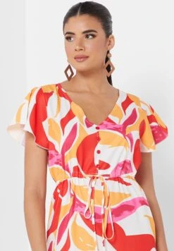 ELLA Printed Flared Dress 6 ELLA Printed Flared Dress -Silk Bloom Dresses Store 3 zoom desktop 1002