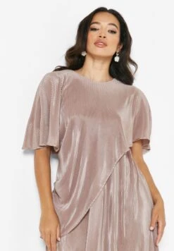 Flutter Sleeve Tiered Dress -Silk Bloom Dresses Store 3 zoom desktop 1025