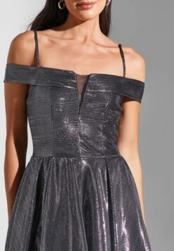 Cold Shoulder Tiered Dress -Silk Bloom Dresses Store 3 zoom desktop 1031