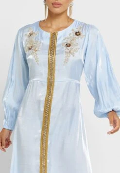 Embellished Balloon Sleeve Dress 6 Embellished Balloon Sleeve Dress -Silk Bloom Dresses Store 3 zoom desktop 1040