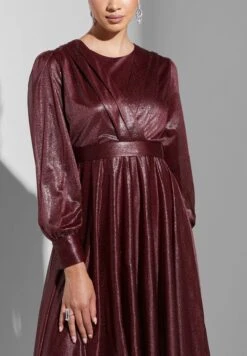 Flared Waist Detail Dress 6 Flared Waist Detail Dress -Silk Bloom Dresses Store 3 zoom desktop 1054