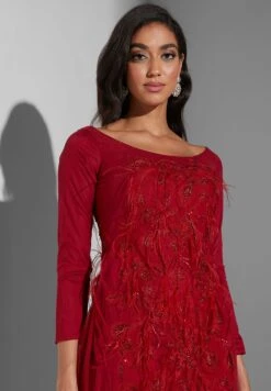 Tulle Detail Embroidered Dress 7 Tulle Detail Embroidered Dress -Silk Bloom Dresses Store 3 zoom desktop 1057