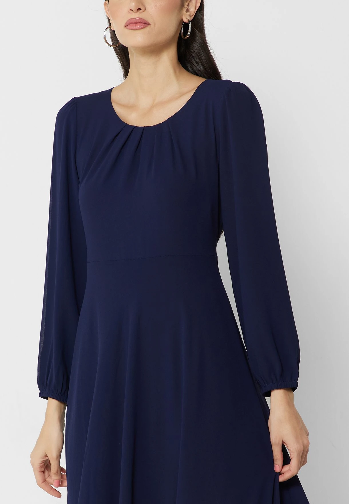 Ruched Detail Dress 3 Ruched Detail Dress - Image 3