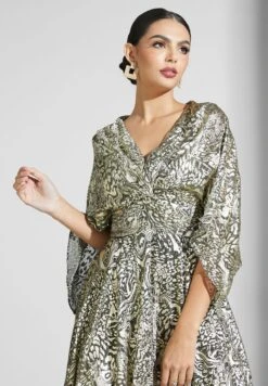 Foil Print Dress 7 Foil Print Dress -Silk Bloom Dresses Store 3 zoom desktop 1083
