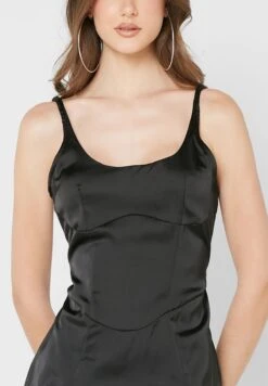 Scoop Neck Strappy Dress -Silk Bloom Dresses Store 3 zoom desktop 110