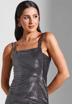 Strappy Knitted Dress -Silk Bloom Dresses Store 3 zoom desktop 1108