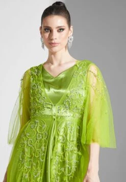 Embellished Mesh Tiered Dress -Silk Bloom Dresses Store 3 zoom desktop 1111