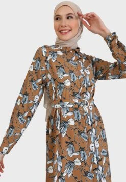 Floral Print Belted Dress 6 Floral Print Belted Dress -Silk Bloom Dresses Store 3 zoom desktop 1153