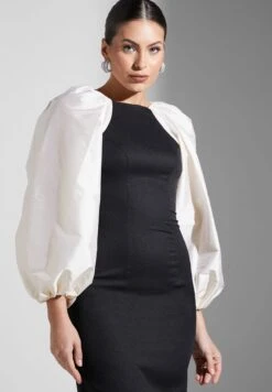 Balloon Sleeve Dress -Silk Bloom Dresses Store 3 zoom desktop 1159