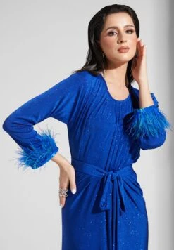 Fringe Sleeve Tiered Dress -Silk Bloom Dresses Store 3 zoom desktop 1164