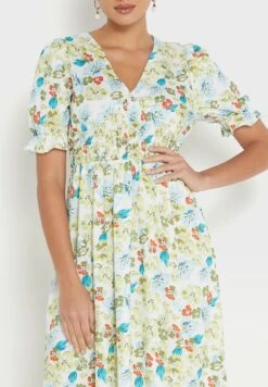 ELLA Printed Flared Dress 6 ELLA Printed Flared Dress -Silk Bloom Dresses Store 3 zoom desktop 1183