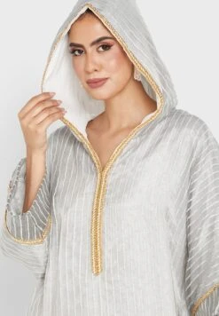 Flared Sleeve Abaya -Silk Bloom Dresses Store 3 zoom desktop 1185