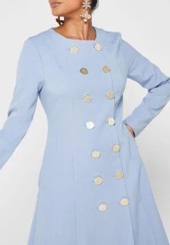 Button Detail Dress 6 Button Detail Dress -Silk Bloom Dresses Store 3 zoom desktop 1186