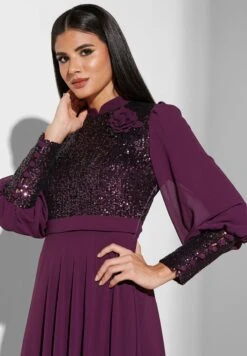 Shimmer Detail Dress 7 Shimmer Detail Dress -Silk Bloom Dresses Store 3 zoom desktop 1208