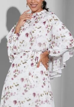 Floral Print Overlay Dress 7 Floral Print Overlay Dress -Silk Bloom Dresses Store 3 zoom desktop 1246