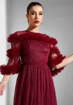 Ruffle Detail Tiered Dress -Silk Bloom Dresses Store 3 zoom desktop 1265