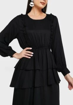 Ruffle Ruched Waist Dress 6 Ruffle Ruched Waist Dress -Silk Bloom Dresses Store 3 zoom desktop 1272