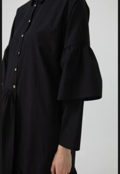 FRILLY DETAILED POPLIN DRESS -Silk Bloom Dresses Store 3 zoom desktop 1282