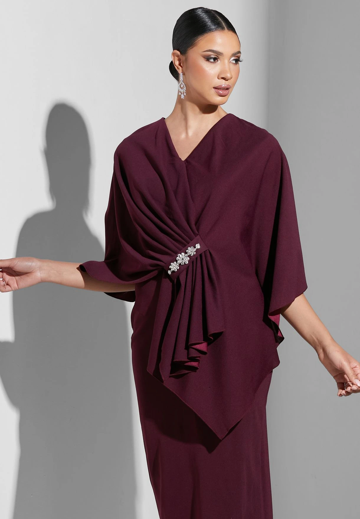 Drape Detail Dress 3 Drape Detail Dress - Image 3