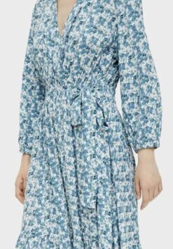 YAS Printed Wrap Dress -Silk Bloom Dresses Store 3 zoom desktop 1300