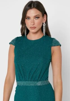 Shimmer Wait Slit Dress -Silk Bloom Dresses Store 3 zoom desktop 1322