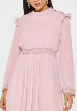 Ruffled Detail Dress -Silk Bloom Dresses Store 3 zoom desktop 1326