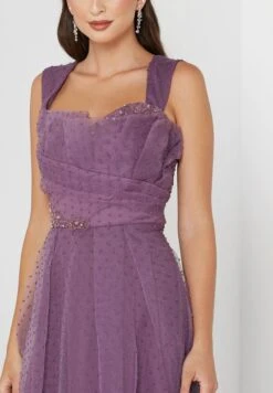 Ruched Detail Tulle Dress -Silk Bloom Dresses Store 3 zoom desktop 1328