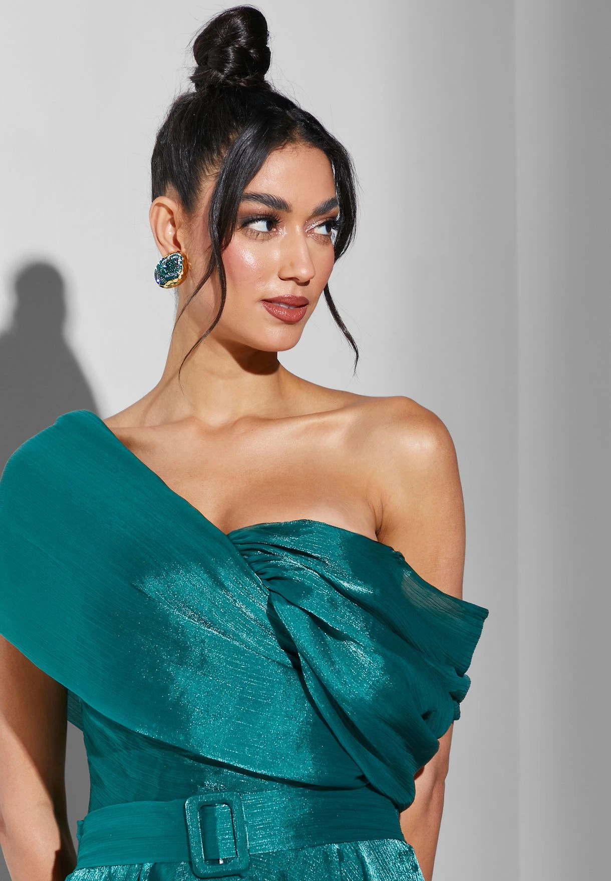 Off Shoulder Organza Dress 3 Off Shoulder Organza Dress - Image 3