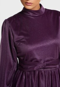 Cuff Sleeve Flare Dress -Silk Bloom Dresses Store 3 zoom desktop 1362