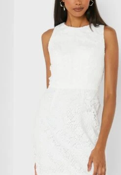 Crochet Detail Bodycon Dress -Silk Bloom Dresses Store 3 zoom desktop 1364