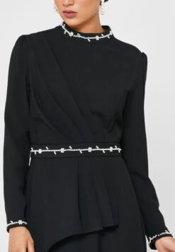 Asymmetrical Ruffle Front Dress -Silk Bloom Dresses Store 3 zoom desktop 1384