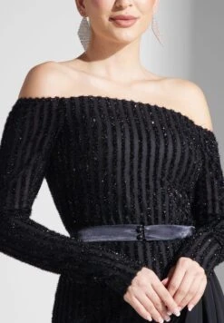 Shimmer Dress With Trail -Silk Bloom Dresses Store 3 zoom desktop 1400