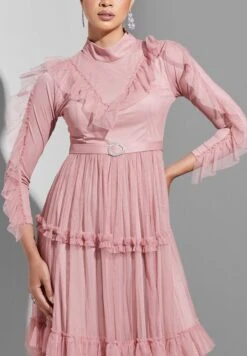 Ruffled Tulle Dress -Silk Bloom Dresses Store 3 zoom desktop 1405