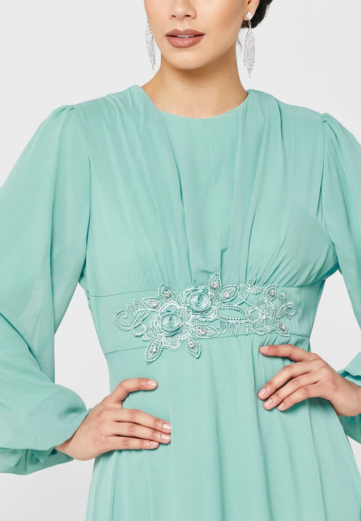 Embellished Waist Dress 3 Embellished Waist Dress - Image 3