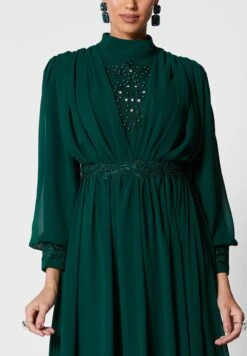 Gathered Cowl Detail Dress 6 Gathered Cowl Detail Dress -Silk Bloom Dresses Store 3 zoom desktop 1410