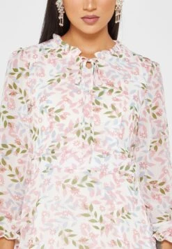 Floral Tie Front Dress 6 Floral Tie Front Dress -Silk Bloom Dresses Store 3 zoom desktop 1414