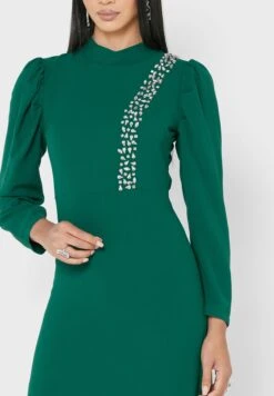 Embellished Detail Shift Dress -Silk Bloom Dresses Store 3 zoom desktop 1418