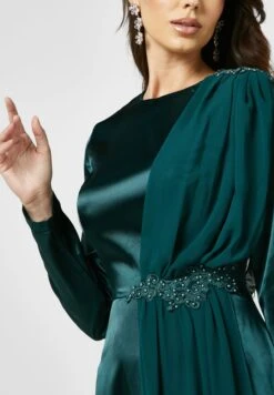 Shoulder Drape Style Dress -Silk Bloom Dresses Store 3 zoom desktop 1447