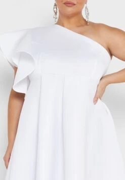 Frilled Detail One Shoulder Dress 6 Frilled Detail One Shoulder Dress -Silk Bloom Dresses Store 3 zoom desktop 1471
