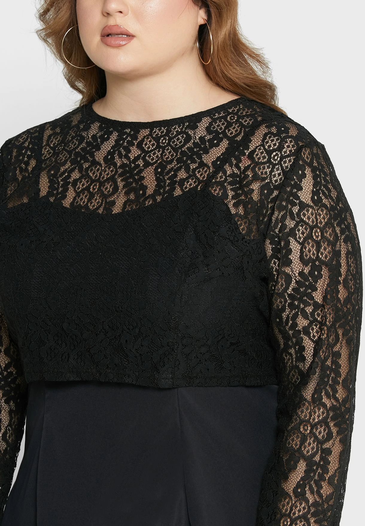 Lace Sleeve Dress 3 Lace Sleeve Dress - Image 3