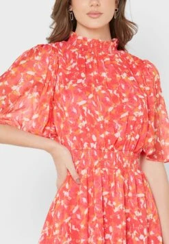 Little Mistress Floral Shirred Mini By Vogue Williams 6 Little Mistress Floral Shirred Mini By Vogue Williams -Silk Bloom Dresses Store 3 zoom desktop 148