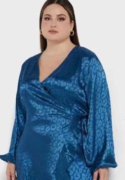 Self Print Wrap Dress 6 Self Print Wrap Dress -Silk Bloom Dresses Store 3 zoom desktop 1481