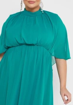 Cape Overlay Dress -Silk Bloom Dresses Store 3 zoom desktop 1482