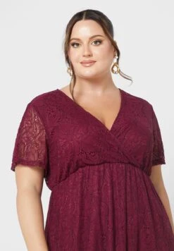 Lace Detail Fit & Flare Dress -Silk Bloom Dresses Store 3 zoom desktop 1499