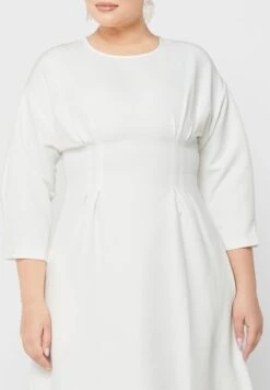 Cinch Waist Detailed Dress -Silk Bloom Dresses Store 3 zoom desktop 1505