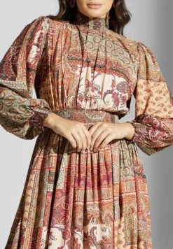 High Neck Tiered Printed Dress 6 High Neck Tiered Printed Dress -Silk Bloom Dresses Store 3 zoom desktop 1510