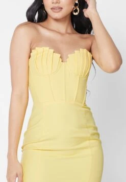 Pleated Tube Neck Dress 6 Pleated Tube Neck Dress -Silk Bloom Dresses Store 3 zoom desktop 1518